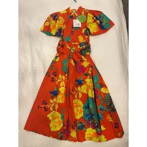 CHRISTOPHER JOHN ROGERS xTarget Floral Shirt Dress
